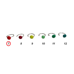 Verstellbare und kombinierbare Ringe aus Muranoglas