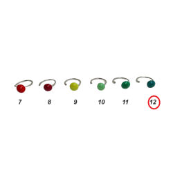 Verstellbare und kombinierbare Ringe aus Muranoglas