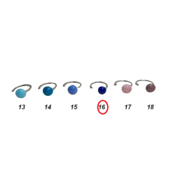 Verstellbare und kombinierbare Ringe aus Muranoglas