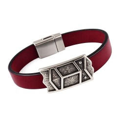 Pavois Thin Leather Bracelet – Single Strand