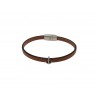 Leather bracelet "Fili" Anchor