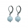 Earrings "Boule" Murano glas beads