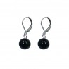 Boucles d'oreilles "Boule" en verre de Murano