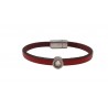 Bracelet "Fili " Swarovski Cuir